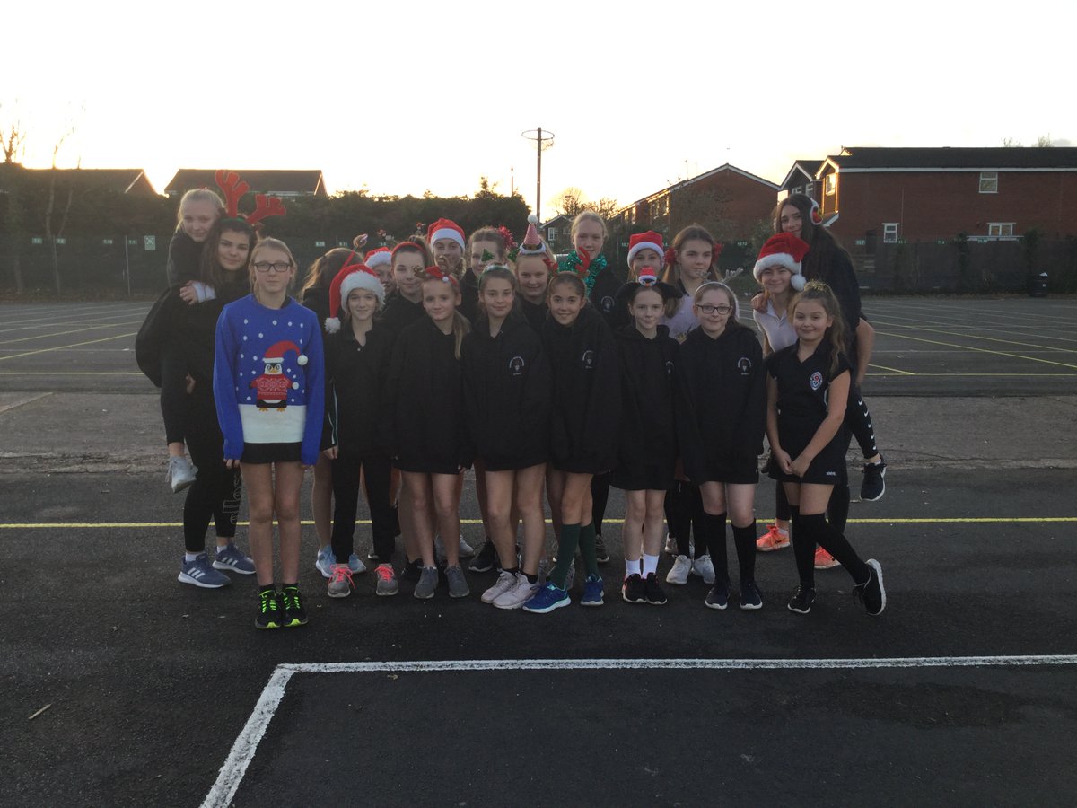 It's all getting a bit festive at #Netball practice today! #Christmas2019