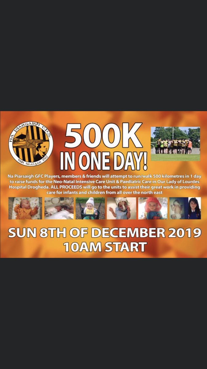 PFitzpatrickTD's tweet photo. Great morning yesterday at @napsofficial 500k IN ONE DAY!
All funds raised are going directly towards the Neo-Natal Intensive Care Unit &amp; Paediatric Care in Our Lady of Lourdes Hospital Drogheda, Co Louth .
Congratulations to all involved. https://t.co/7e2B6tWyeq