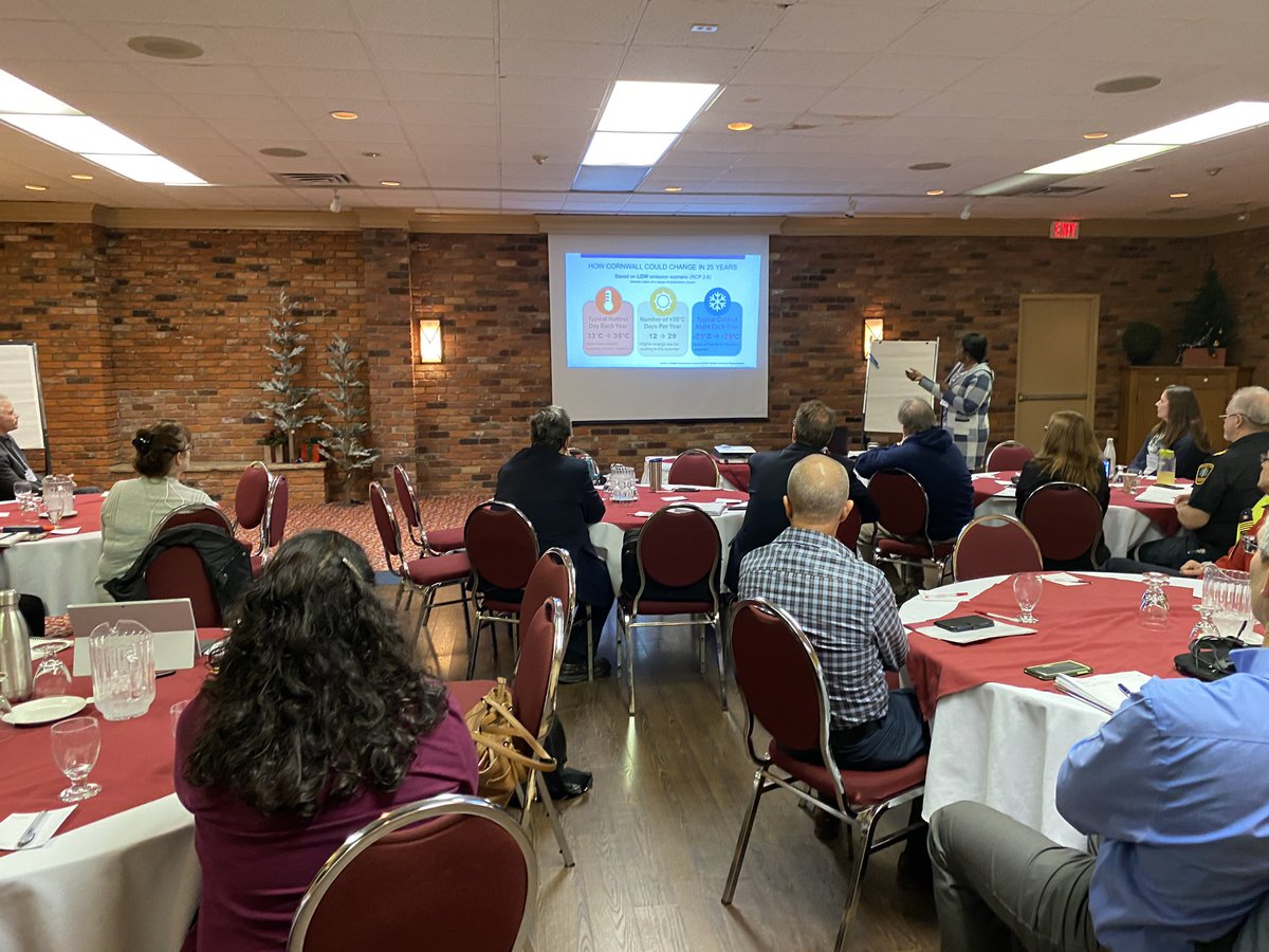 Attending the one-day conference on the impact of climate change on our health care systems by the <a href="/EOHU_tweet/">EOHU Public Health</a> - a lot of interesting information to digest so far. #cornwall