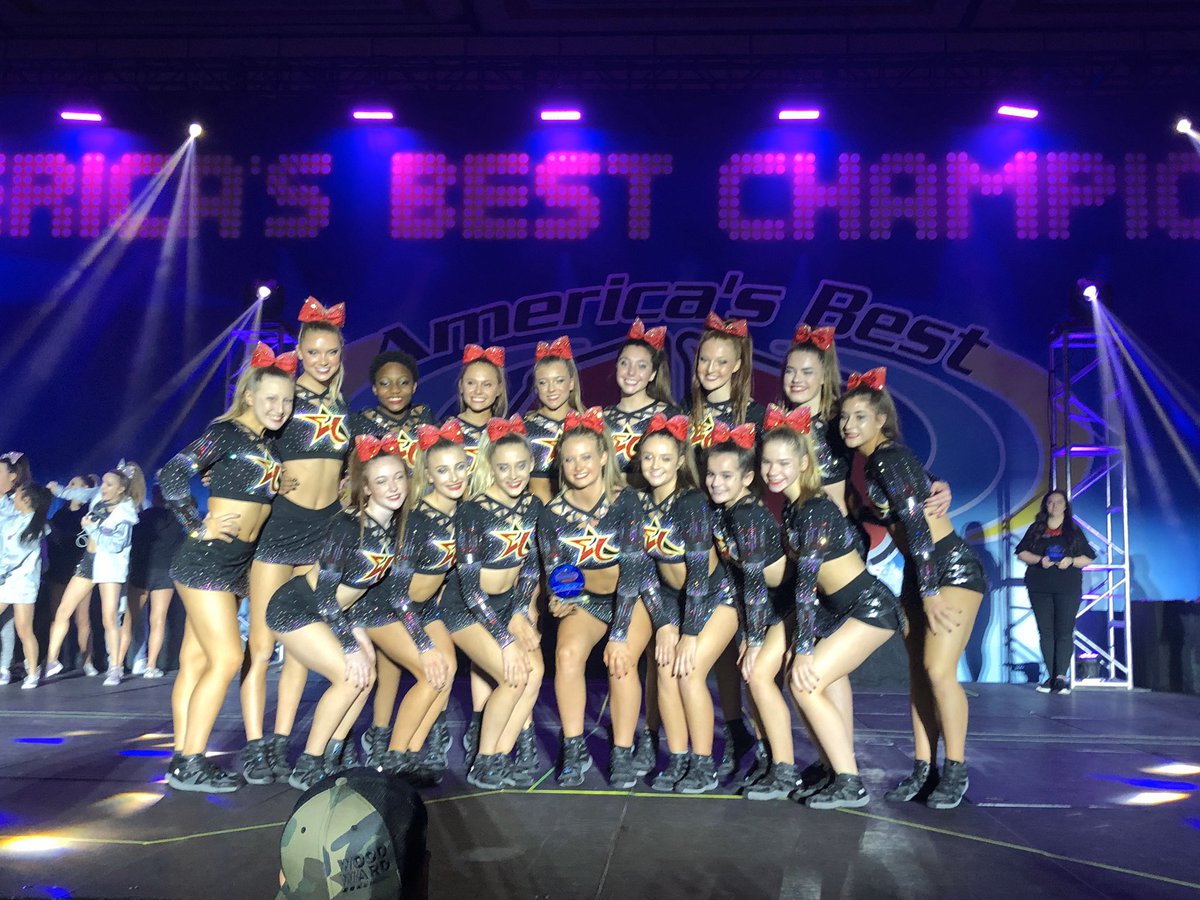 EliteCheerStars's tweet photo. what an AMAZING weekend at ABKC!! We are xs level 6 champions and we are going to worlds!! thank you @ABChampionships for an amazing weekend! 🌎❤️⭐️ https://t.co/SiJKWWAUCM