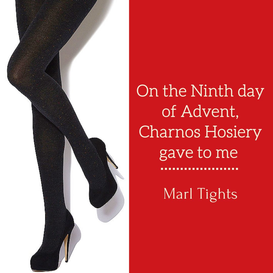 On the 9th day of Advent, Charnos Hosiery gave to me… Grey Marl Tights. Retweet + Follow today for the chance to #Win #Competition Ends 10.12.19