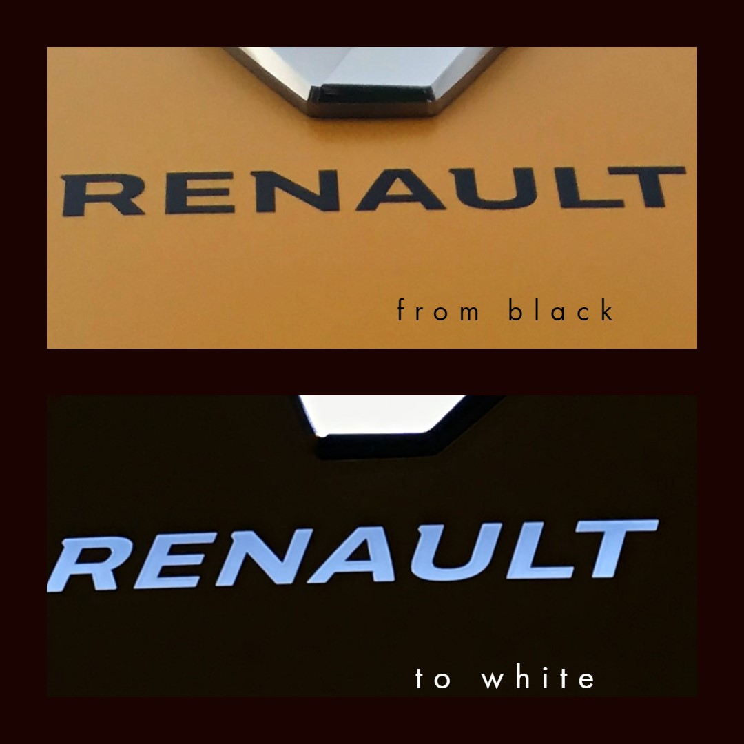 Colour changing from day to night!!!!!!!!!!!!!!!! find out more contact us on 01903 750710 #illuminated #signs #signmaker #branding #design