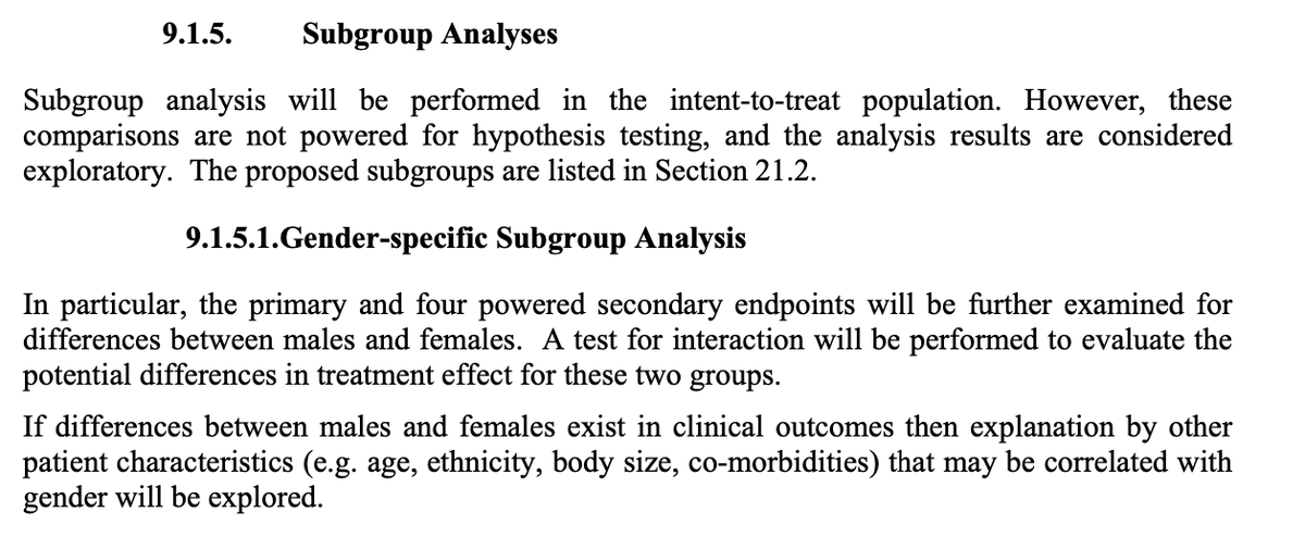 12/ Ah, getting closer... subgroup analysesWell, nope, still not