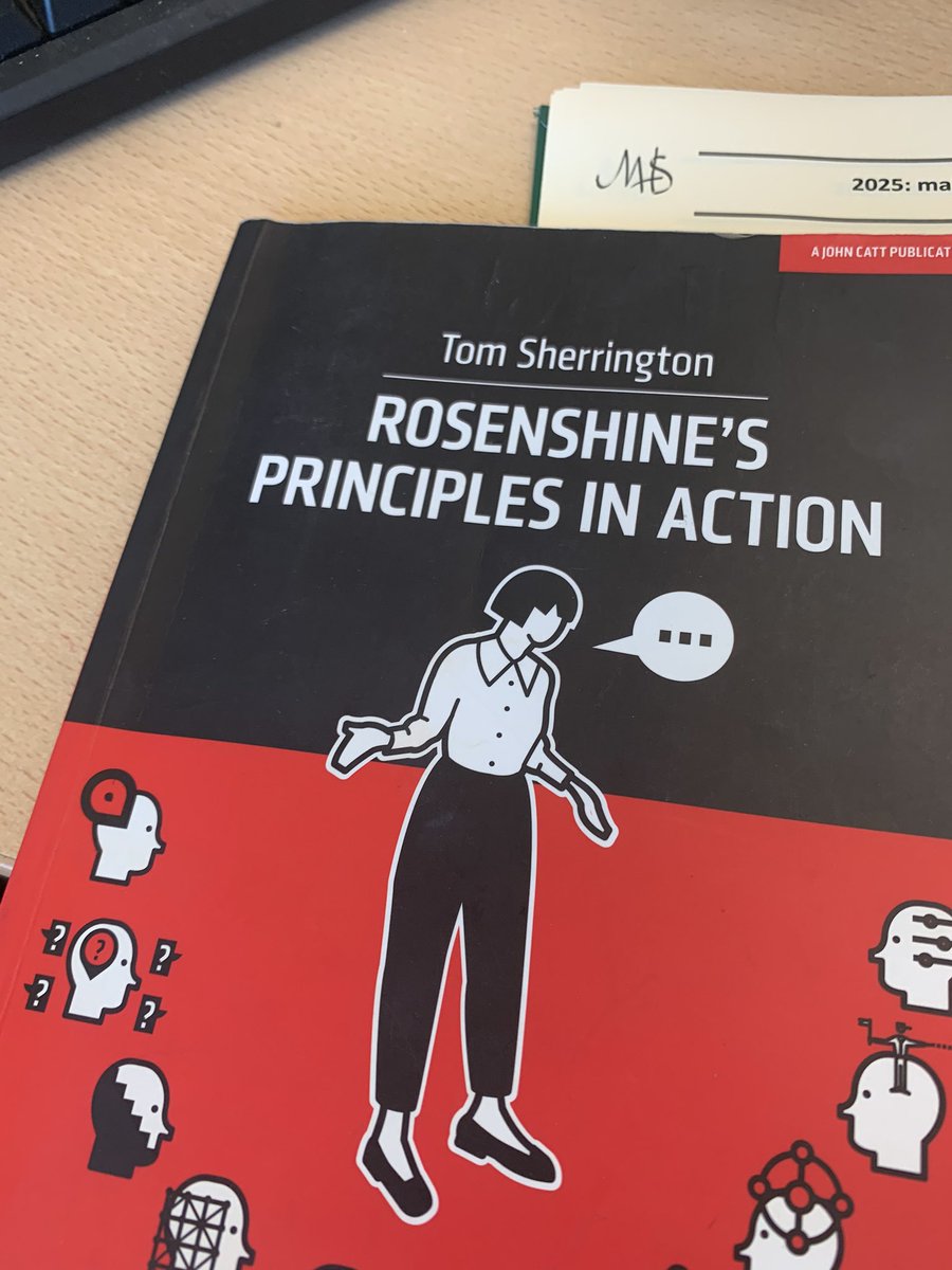 lynjlawton's tweet photo. Excellent presentations at our Teach-Meet for Rosenshine’s principles during our Inset day inspired by @teacherhead from @mathspeptalk @mrscarrscience @missgowrie @MarpleHall #lifelonglearning #cpd https://t.co/8nDaUJpag4