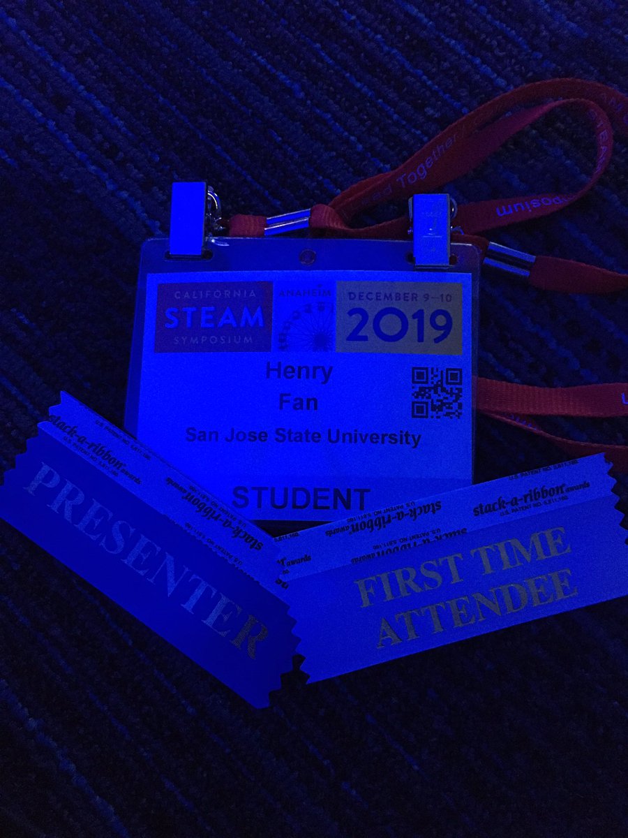 Learn2LeadFan's tweet image. Any OpenEd warriors at the 7th CA STEAM conference in Anaheim 12/9/19- 12/10/19? Thank you @sjsulurie for sponsoring this trip! #CASTEAM19 #Openstax #forstudentsforever