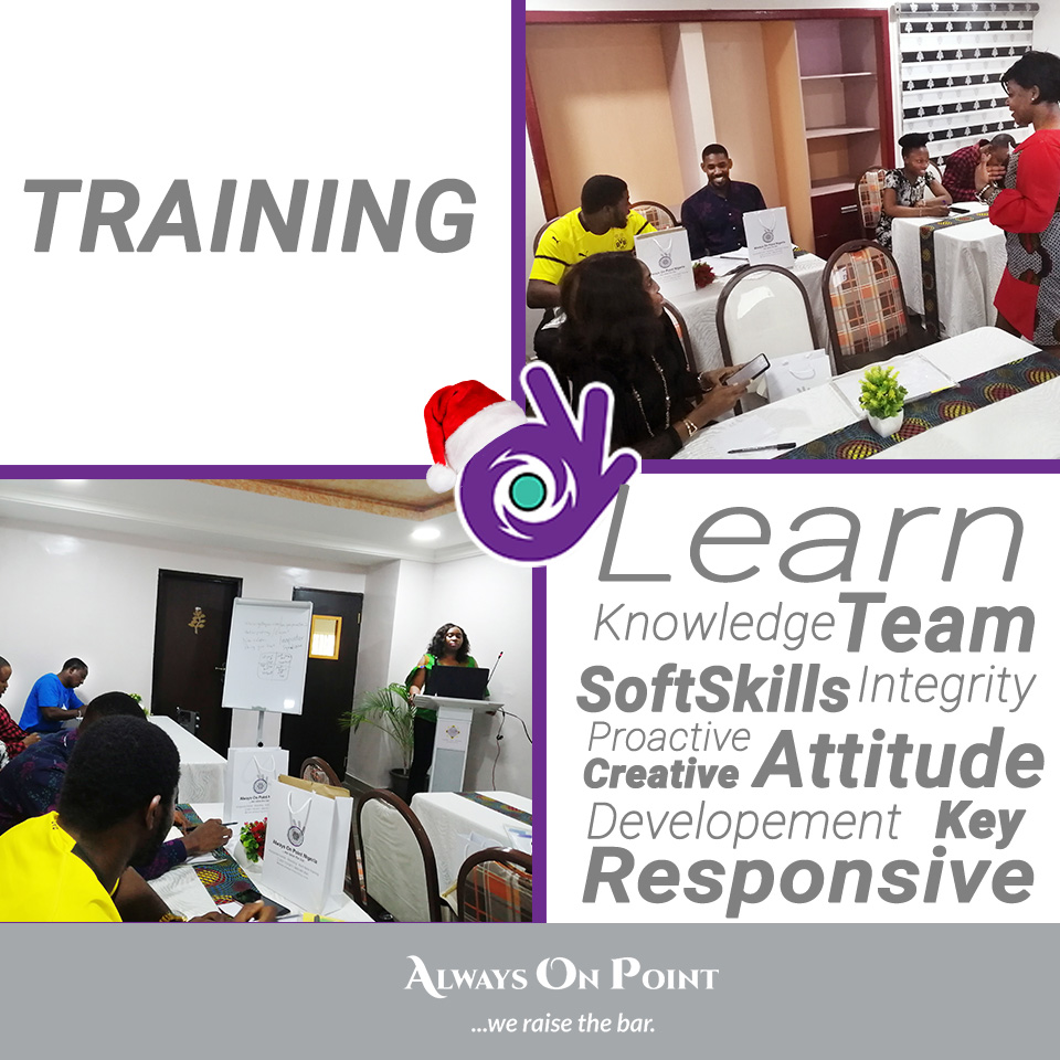 AlwaysOnPointNg's tweet photo. This was us last month, doing one of the things we do best... Training
The participants can't forget the lessons learned in a hurry.
More importantly, we have great reviews of how they are now applying new or improved skills in their jobs and businesses.
#AlwaysOnPoint #Trainings https://t.co/XkpeEhCqkz