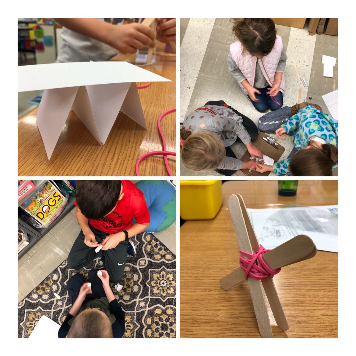 KymHarjes's tweet image. The “trophy stands” for Design Challenge one are shaping up! 🏆 @OfficialNGSS #engineersatwork #propertiesofmatter