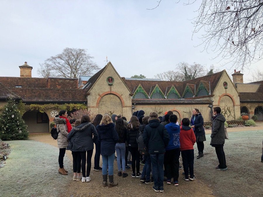 KESWvisualarts's tweet photo. We had a fantastic time with the 2nd Form @KESWQMH at the @WattsGallery last week. We learned a great deal about local artists George and Mary Watts, whilst also creating mini sculptures out of mod roc inspired by their work. #keswarttrip #keswinspire #sculpture @KESWitley https://t.co/KMmCRQZXY3