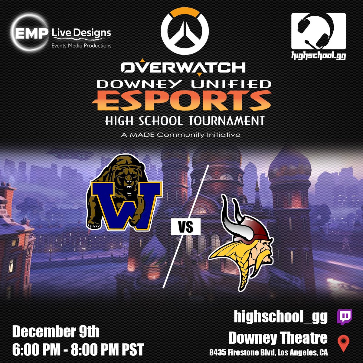 UHOWEsports's tweet photo. Craving to watch some competitive Overwatch? Check out our coach @coolscoots who will be helping with production alongside @highschool_gg and @PCGamerzHawaii in the Overwatch High School tournament. Game will be live on https://t.co/iVeug9Yrtp today from 6 pm - 8 pm PST. https://t.co/Q2jUZRvTto