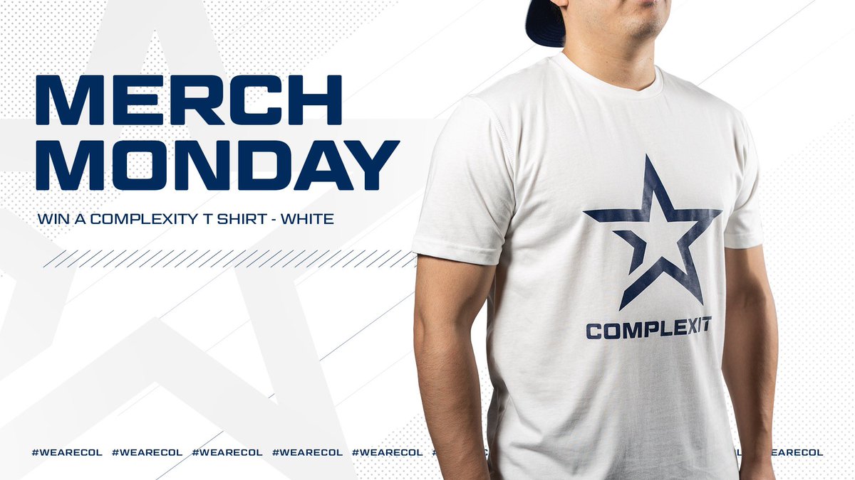 Complexity's tweet photo. Score this white 👕 #MerchMonday 

To Enter:
1⃣ Follow @complexity 
2⃣ 🔁 + ❤️ this tweet
3⃣ More entries: https://t.co/KEAkws71o6 https://t.co/CThHr69Rwq