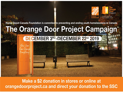 EGADZYOUTHCENTR's tweet photo. Every $2 donation made to your local @HomeDepotCanada supports EGADZ  https://t.co/k9KpJWbLi5 #OrangeDoorProject https://t.co/n641kjqEsl