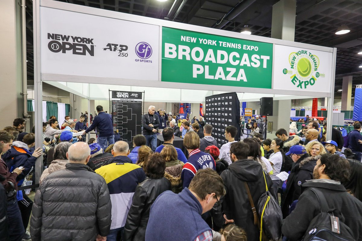 NYTennisMag's tweet photo. REMINDER

The 2020 New York Tennis Expo is just 2 months away. Make sure to join us on Sun., Feb. 9 @NYCBLive to kick off the 3rd year of the @NewYorkOpen.

Completely FREE to attend, there will something for everyone. 

Read More + sign-up for free tix:

https://t.co/VyKLdDYHUb https://t.co/oF5anMkeIu