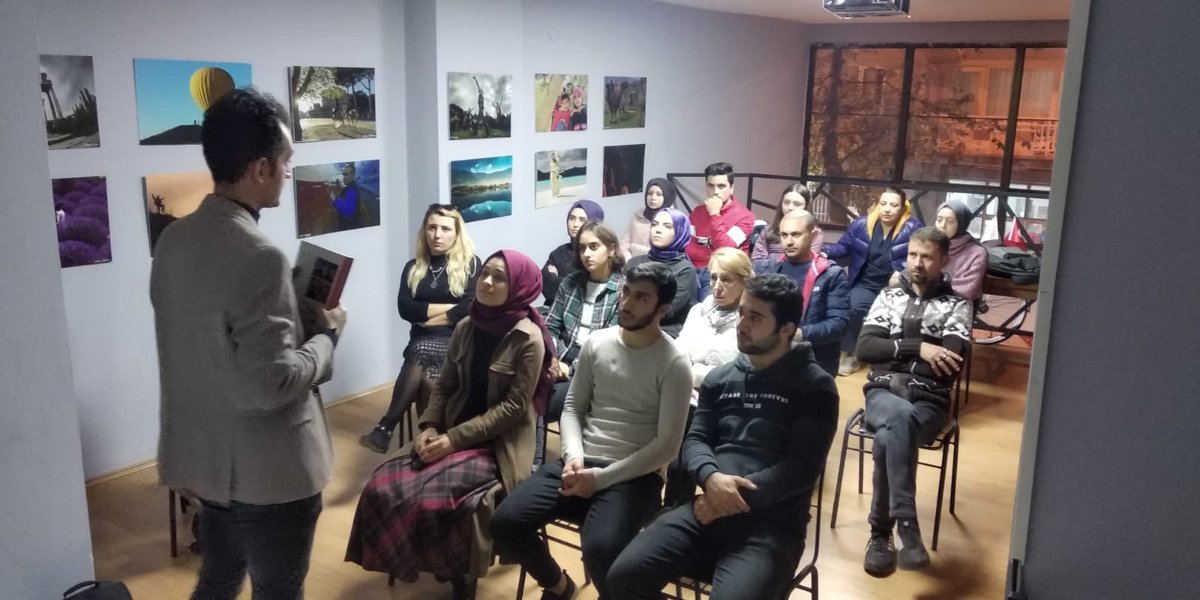 nazmicaykara's tweet photo. Gençlik ve Spor Bakanlığı destekli "Yaşam Işığım Fotoğraf"projesi FOTOĞRAF KAFE' de; Şehzadeler H.E.M. Temel Fotoğraf Kursu IV. Dönem 4.Haftada "Iso" dersimizi işledik.
@kasapoglu
@gencliksporbak
#gsbgencliksporbak
#gençlikprojeleridestekprogramı
#şehzadelerhalkeğitim
#mafod https://t.co/hTO6P8xpIZ