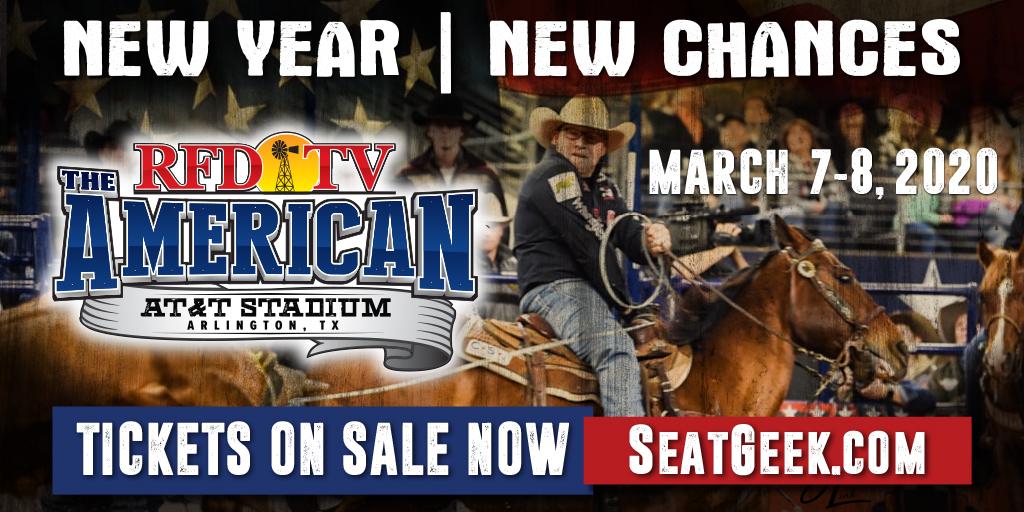 AT&T Stadium (@ATTStadium) on Twitter photo 2019-12-09 17:30:07 Mark your calendars now to attend the World’s Richest Weekend in Western Sports where the industry’s most talented athletes rope and ride at The American on March 7–8, 2020. Tickets are on sale now! Get yours today! 🎟 bit.ly/2LAanZR Mark your calendars now to attend the World’s Richest Weekend in Western Sports where the industry’s most talented athletes rope and ride at The American on March 7–8, 2020. Tickets are on sale now! Get yours today! 🎟 bit.ly/2LAanZR