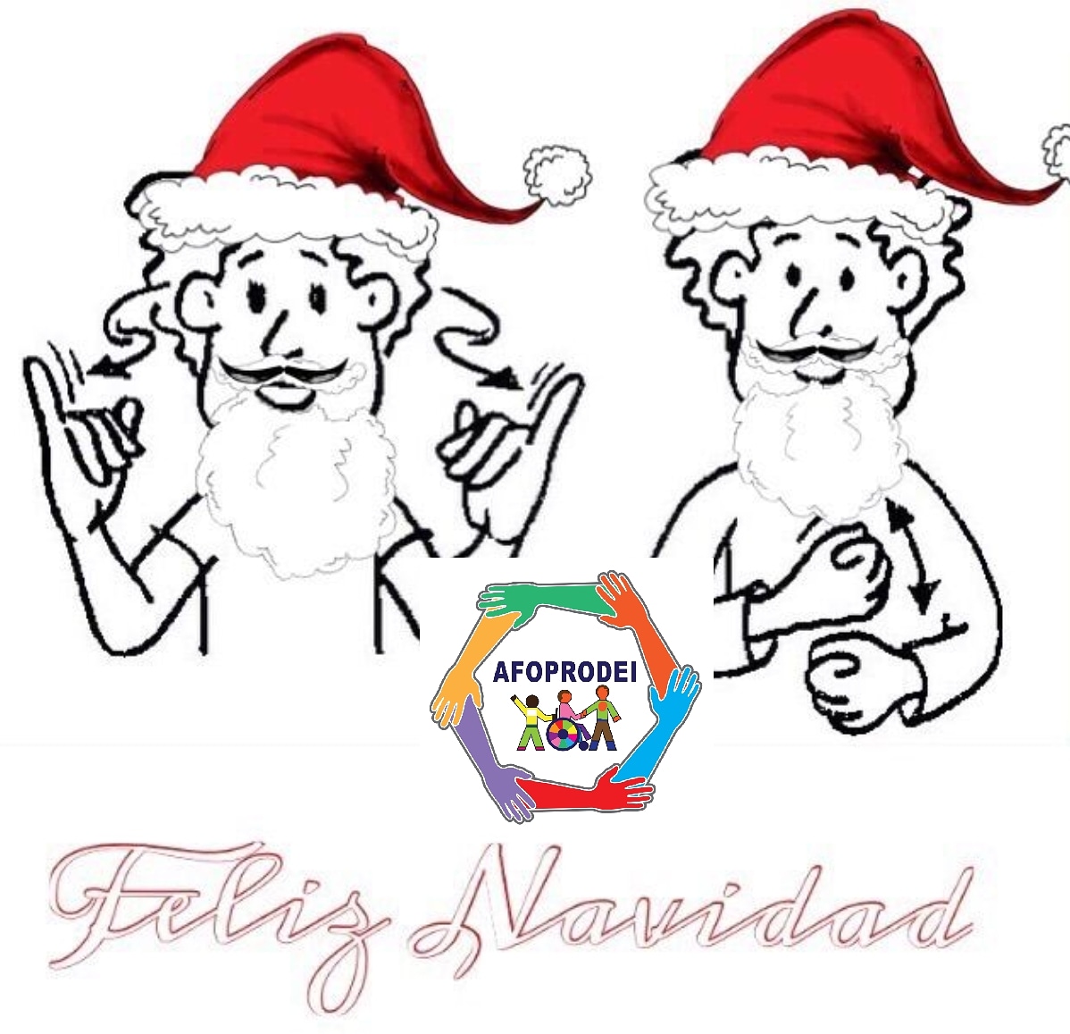 Desde AFOPRODEI os deseamos  una Feliz Navidad, con el deseo de que la INCLUSIÓN sea una realidad y todos seamos iguales.