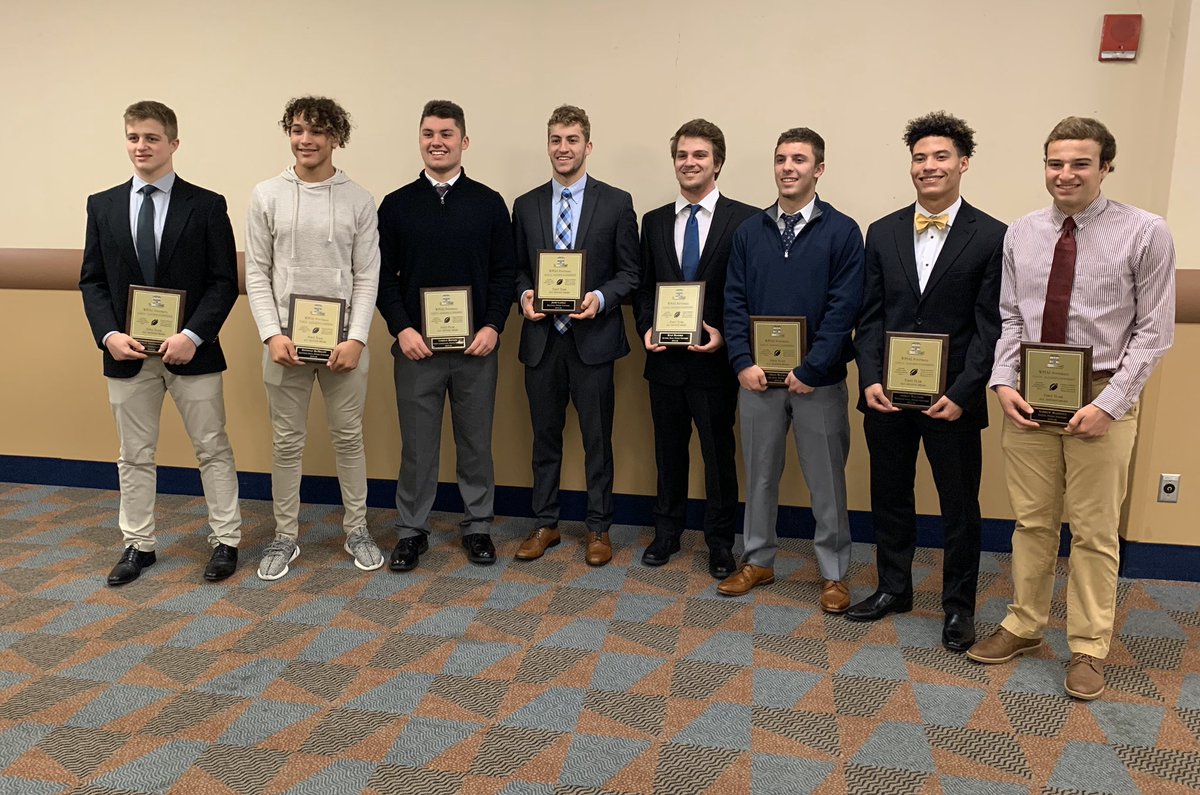 Peters Township Sports (@peterstwpsports) on Twitter photo Congrats to the 8 PT Football Players for picking up 1st Team All-Conference honors from <a href="/Big56Conference/">Big 56 Conference</a> today!
Congrats to Ethan Spangenberg, Donovan McMillion, Corban Hondru, Josh Casilli, Ryan Magiske, Aidan McCall, Adrian Williams, Andrew Massucci Congrats to the 8 PT Football Players for picking up 1st Team All-Conference honors from <a href="/Big56Conference/">Big 56 Conference</a> today!
Congrats to Ethan Spangenberg, Donovan McMillion, Corban Hondru, Josh Casilli, Ryan Magiske, Aidan McCall, Adrian Williams, Andrew Massucci