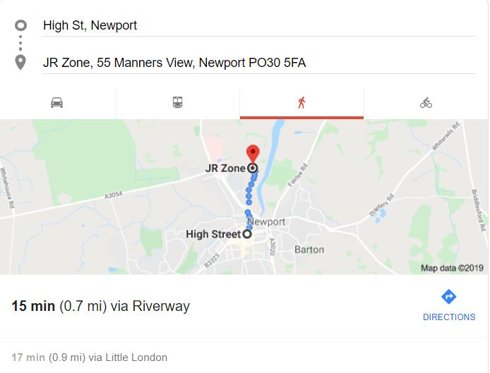 JR is only a 15 min walk from Newport town centre, so very accessible on bus routes .... can you beat the 15 minutes google maps quotes ???? 

OR bike, scooter or do you have another transport method :-)  <a href="/ShapingNewport/">Shaping Newport</a> 

#Activeplay #keepwarmwithJRthiswinter #IOW #IsleofWight