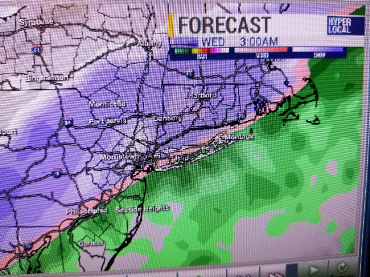 hoffmanrich's tweet photo. soggy weather now.. big changes Tuesday night into Wednesday.  colder and snow. https://t.co/1JPa1LdVIh https://t.co/gQ1tY4UwHJ