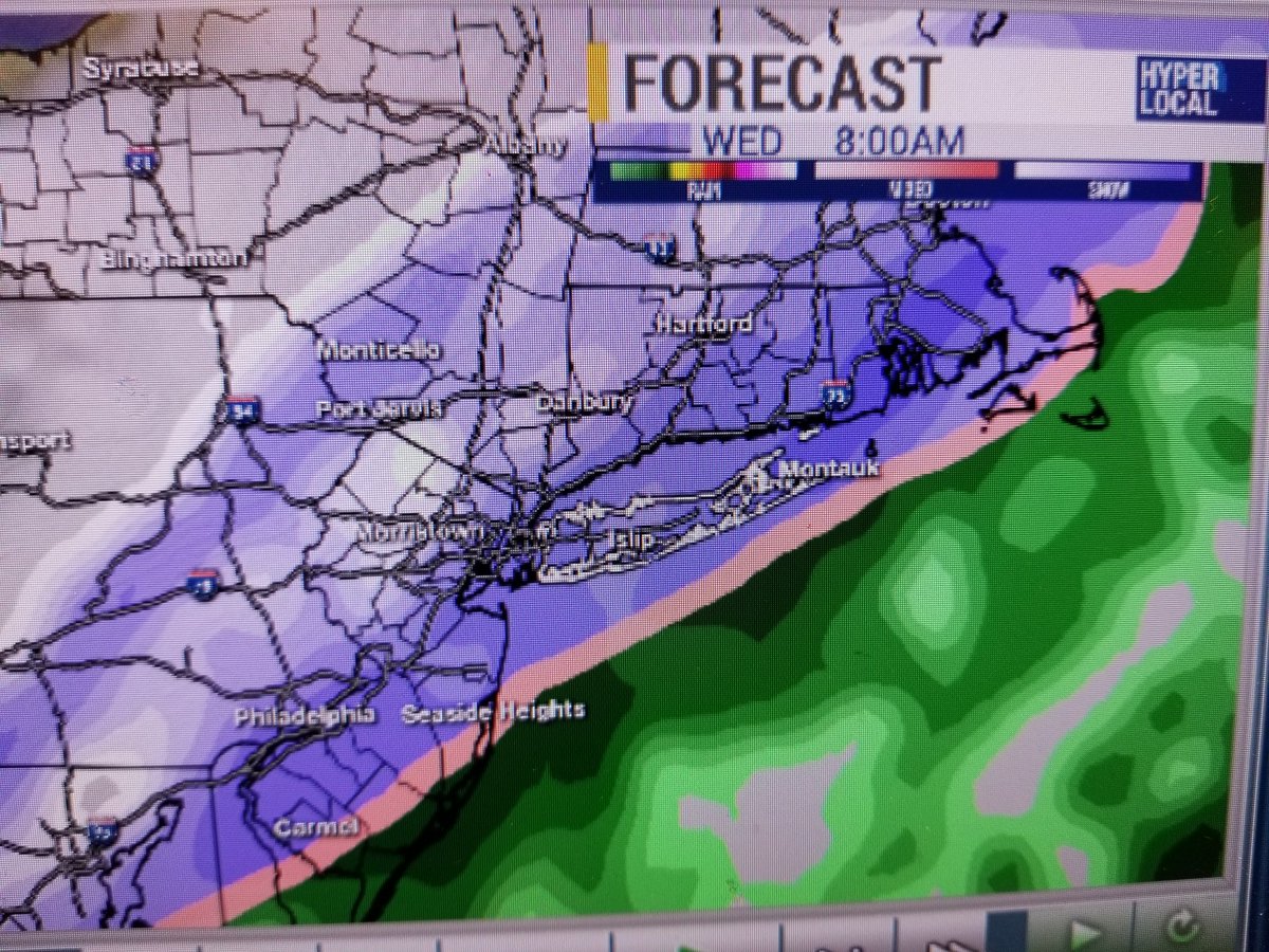 hoffmanrich's tweet photo. soggy weather now.. big changes Tuesday night into Wednesday.  colder and snow. https://t.co/1JPa1LdVIh https://t.co/gQ1tY4UwHJ