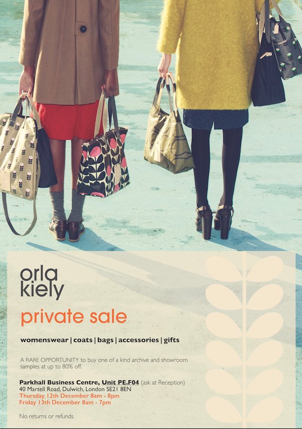 Orla Kiely Private Sale tweet media