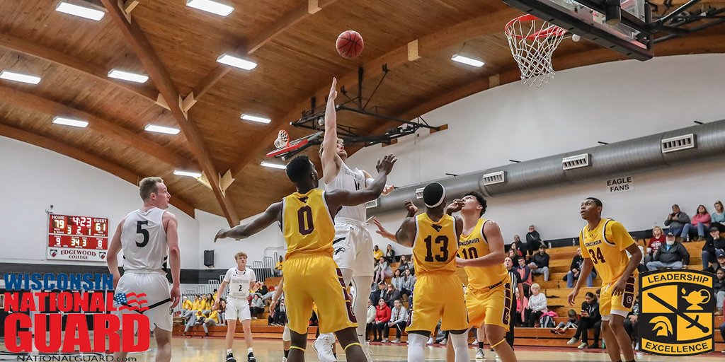 edgewoodeagles's tweet photo. Wisconsin National Guard @ECEagles_BBall Student-Athlete of the Week: @ryanwbuss! 

🦅 Career high 22 points against Benedictine 
🦅 16 points/3 boards per game 
🦅 Shot 66.7 percent from the floor and was perfect from 3-point range https://t.co/m8nwcNl2of