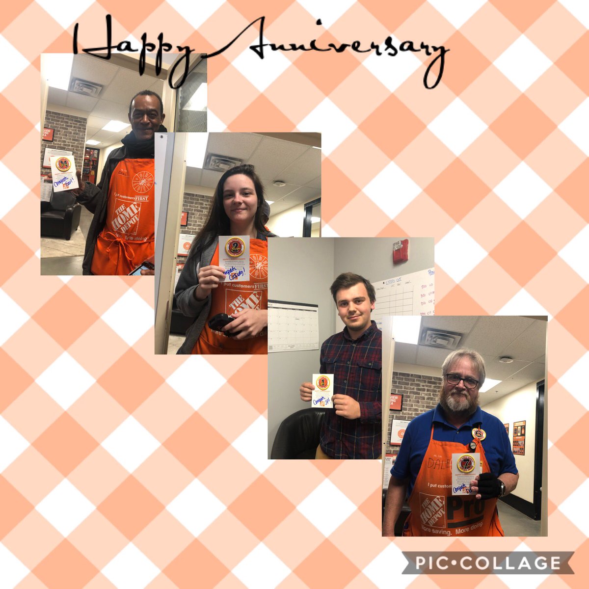 Celebrating Anniversaries and Milestones today! Congratulations to all! <a href="/Lizanderlawren2/">Lizander Lawrence</a> <a href="/emeneker6979/">Michael</a> <a href="/CharlieHHong/">Ji Charlie Hong</a> <a href="/BrentNorwood2/">Brent Norwood</a> <a href="/mlindsey1223/">Mandy Henry</a> <a href="/ladybeav82/">Sarah Beaver</a> <a href="/WinderHomeDepot/">WinderHomeDepot</a>