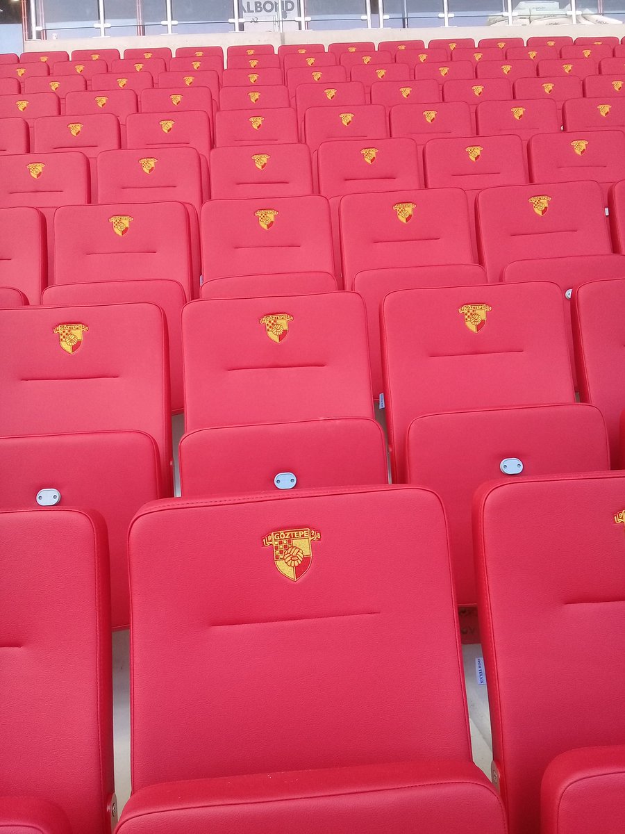 Göztepe statyumun deri koltukları  yapılmaya başladı  yakında  tüm  amigolar duyrulur