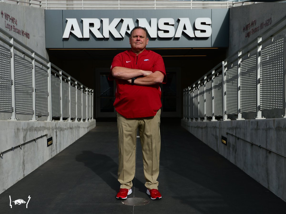 RazorbackFB's tweet image. The Head Hog 🐗🏈