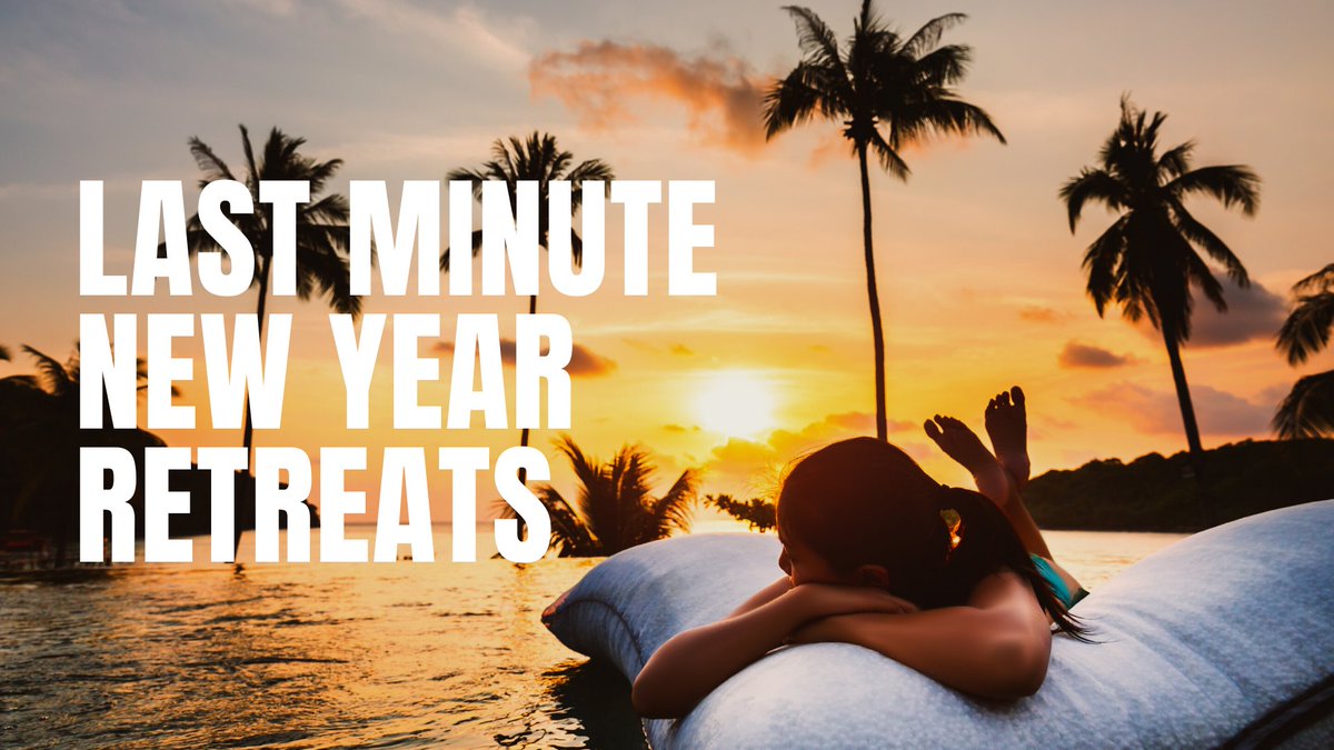 Avoid the frantic festive season this year and swap it out for a rejuvenating retreat to begin 2020. As the festive season is edging closer, it’s time to get your holiday booked. 
We've narrowed down the retreats which still have rooms left here: bit.ly/2P2jKDT