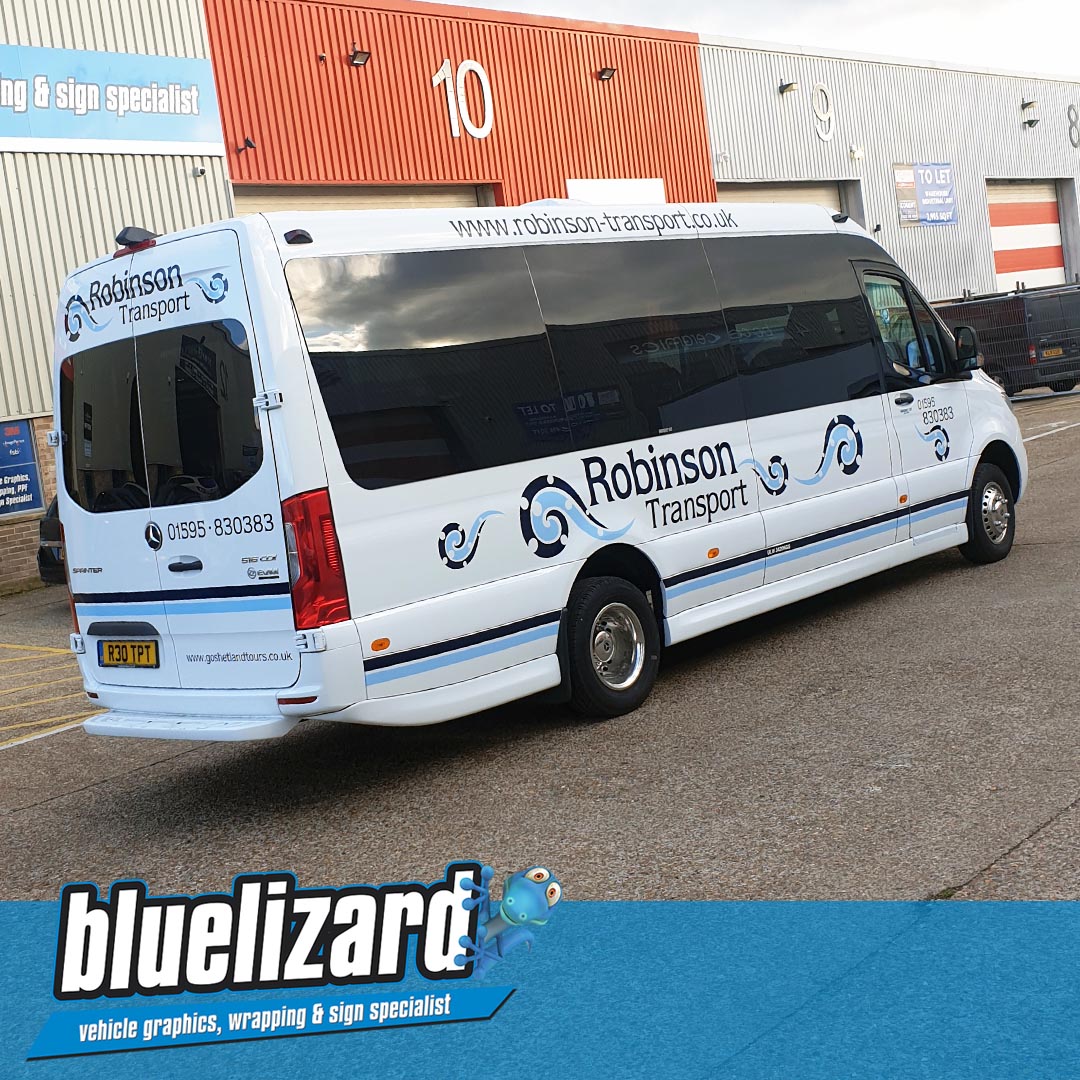 BlueLizardSigns's tweet image. A not so local job here for Go Shetland Tours from the Shetland Islands!
Vinyl graphics supplied and installed for @EVMdirect.co.uk, supplier of Bespoke Mercedes-Benz Sprinter Minibus &amp;amp; Minicoaches

#sprintervan #fleetgraphics #minibusgraphics #minibussignwriting #vansignwriting