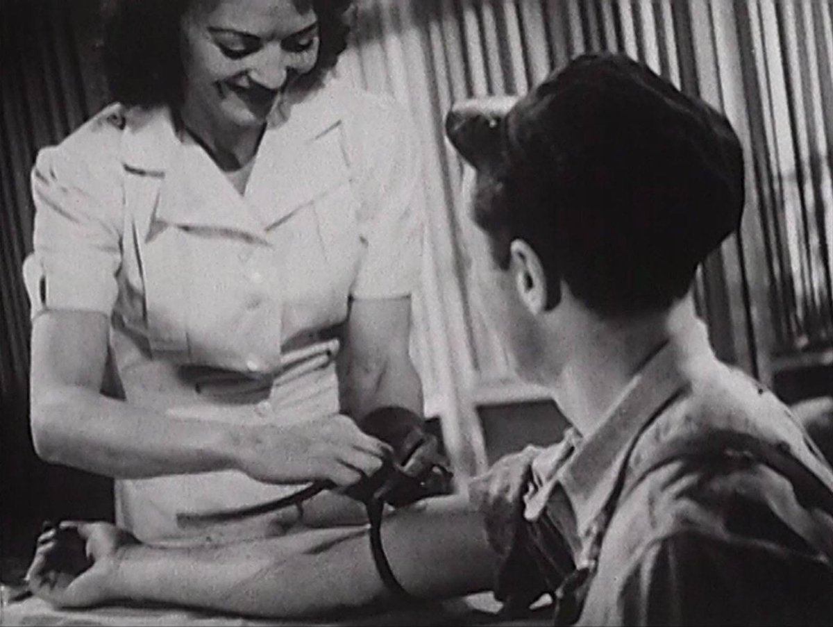 NLM_NIH's tweet photo. Medicine on Screen: Films and Essays from NLM launches a new essay by @jparascandola1 about 1940s Surgeon General Thomas Parran’s use of educational films to cast VD as a public health concern. https://t.co/SCFXOQNL6U #visualmaterials #film #histmed #history https://t.co/2RhY7vMmCD