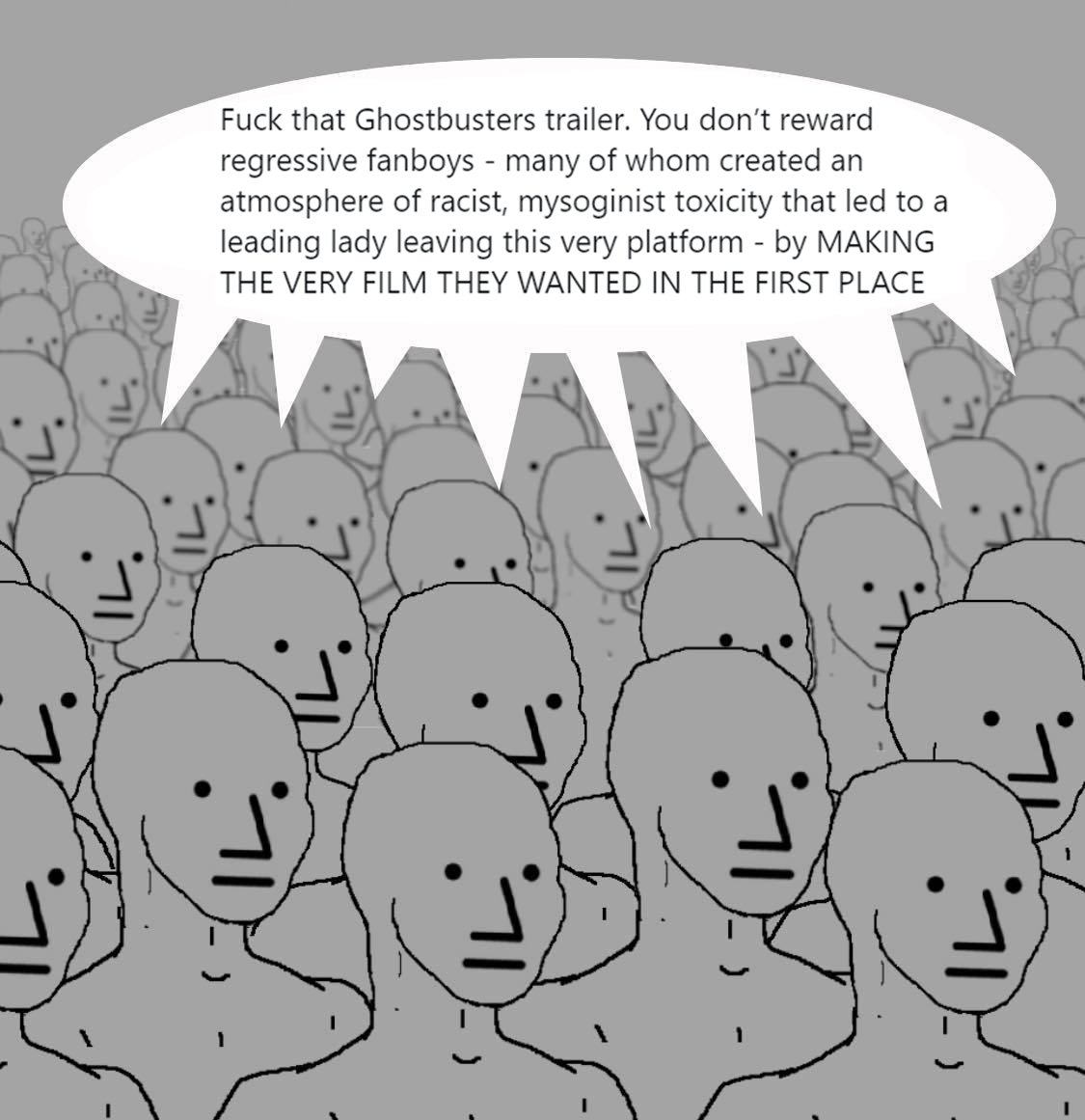 StevenWayneArt's tweet photo. @jamesjammcmahon Go find a new racket: SJWism is outdated. https://t.co/V6xQQrpnDP