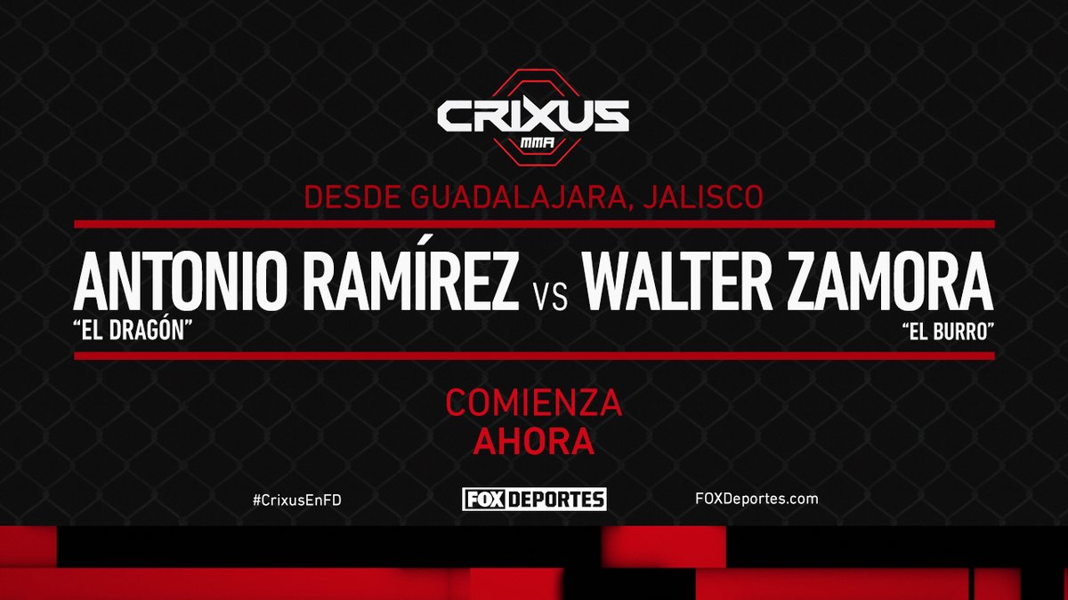 FOXDeportes's tweet photo. ¡Llegó la hora de la verdad! Disfruta de los combates de #CrixusEnFD por nuestra pantalla. 👊💥
También puedes verlos por tu #FSAPP: https://t.co/BUCc1loxit https://t.co/OWdyXPP8Qu