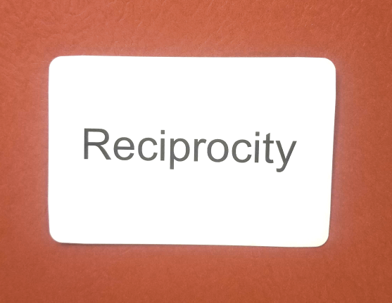 HuMetricsHSS's tweet photo. Today's Daily Value is reciprocity. How does reciprocity work in the academy? What and where do you feel you can reciprocate? What are the barriers to doing so? How does reciprocity interact with other values, such as solidarity, candor, and leadership? #DailyValues https://t.co/HtqCuUWnAb