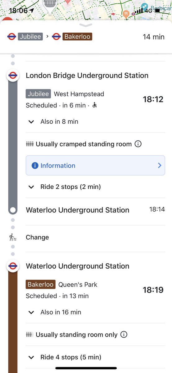 olena_k91's tweet photo. @pinglinh Google starting doing that by showing how busy is the train/bus on chosen route. But not for every route yet https://t.co/cjaq7JnW8t
