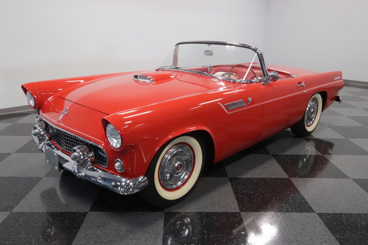 streetsidecars's tweet photo. This 1955 #Ford #Thunderbird and 1956 #Oldsmobile Super 88 #Convertible are both available in our #Phoenix #showroom! Which do you prefer?

#olds #super88 #Tbird #classicford #classicolds #streetsideclassics #streetside #authenticity #classics #automotive #classics #classiccars https://t.co/IEam2FptPc