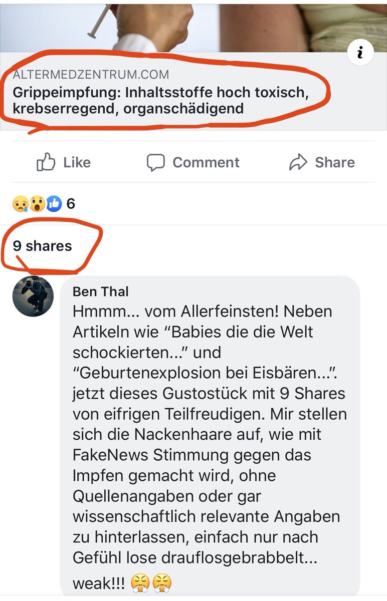 Grausig! #impfen #FakeNews #impfpflicht