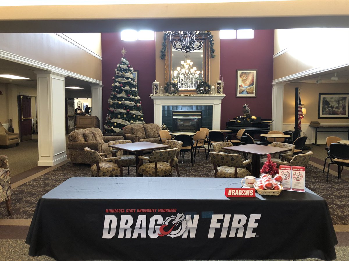 Join us at Touchmark today for a <a href="/MSUMDragonFire/">Dragon Fire</a> social with special guests <a href="/MSUM_MBB/">MSUM Men's Basketball</a> and former Coach Larry MacLeod!