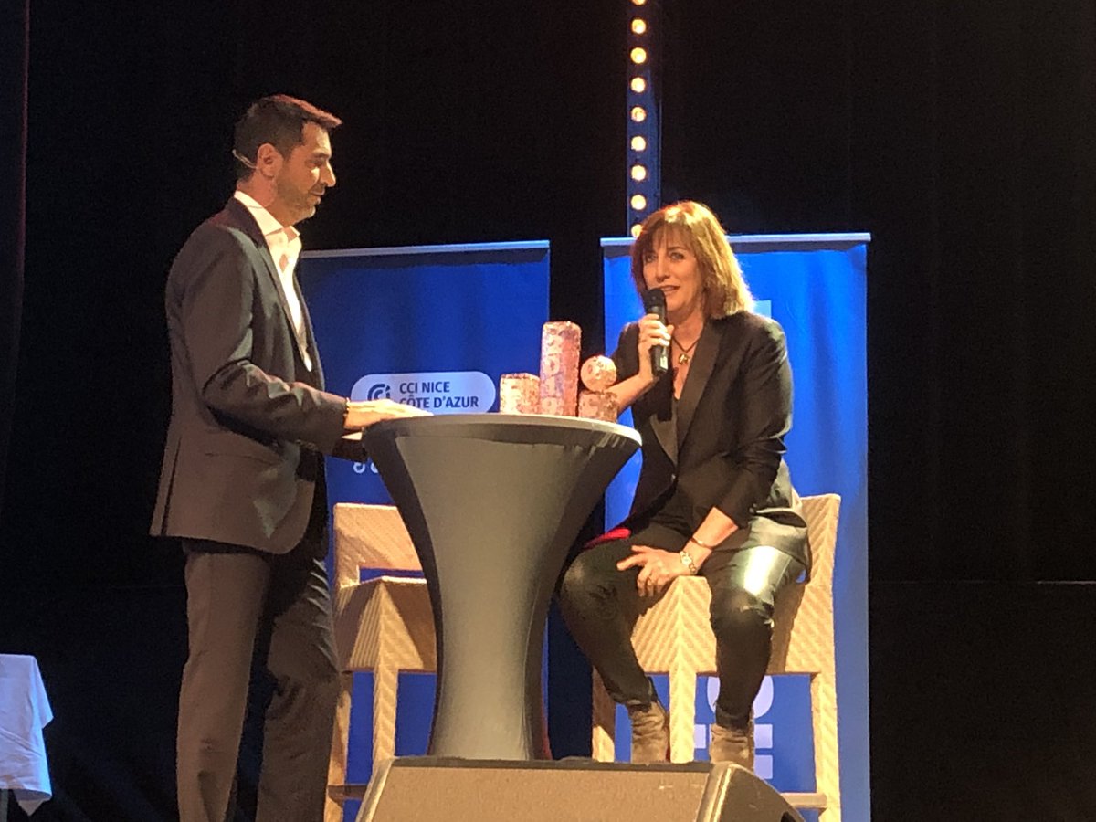 NiceMatinEco's tweet photo. #TropheesdelEco2019 @GastaudFabienne est entrée chez @WIT_France il y a 27 ans et s'occupe aux côtés de George Duffau, président, de faire travailler ses équipes dans "une ambiance positive". Avec 80 salariés et près de 7,5 ME de CA (2017), Wit a une belle énergie. #Witiens https://t.co/hQKmniOle2