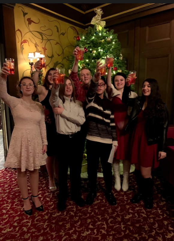 Members of AC's Select Chorus and Upper School Chorus, made their annual trip to the Genesee Valley Club to spread some holiday cheer! What are some of your favorite holiday traditions?