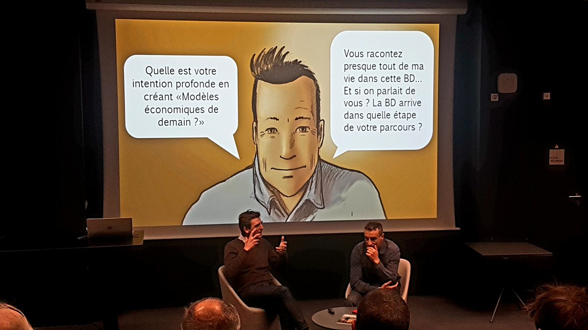 Nouvelle BD sur les modèles économiques de demain par <a href="/csempels/">Christophe Sempels</a>. Avis à tous les aventuriers et transformateurs en quête de systèmes economiques plus vertueux !  #BD #transition #entreprise #innovation #startup  <a href="/villageCASophia/">Le Village by CA Provence Côte d'Azur</a> @D_BoissinSKEMA <a href="/ImmaterraEFC/">ImmaTerra</a>