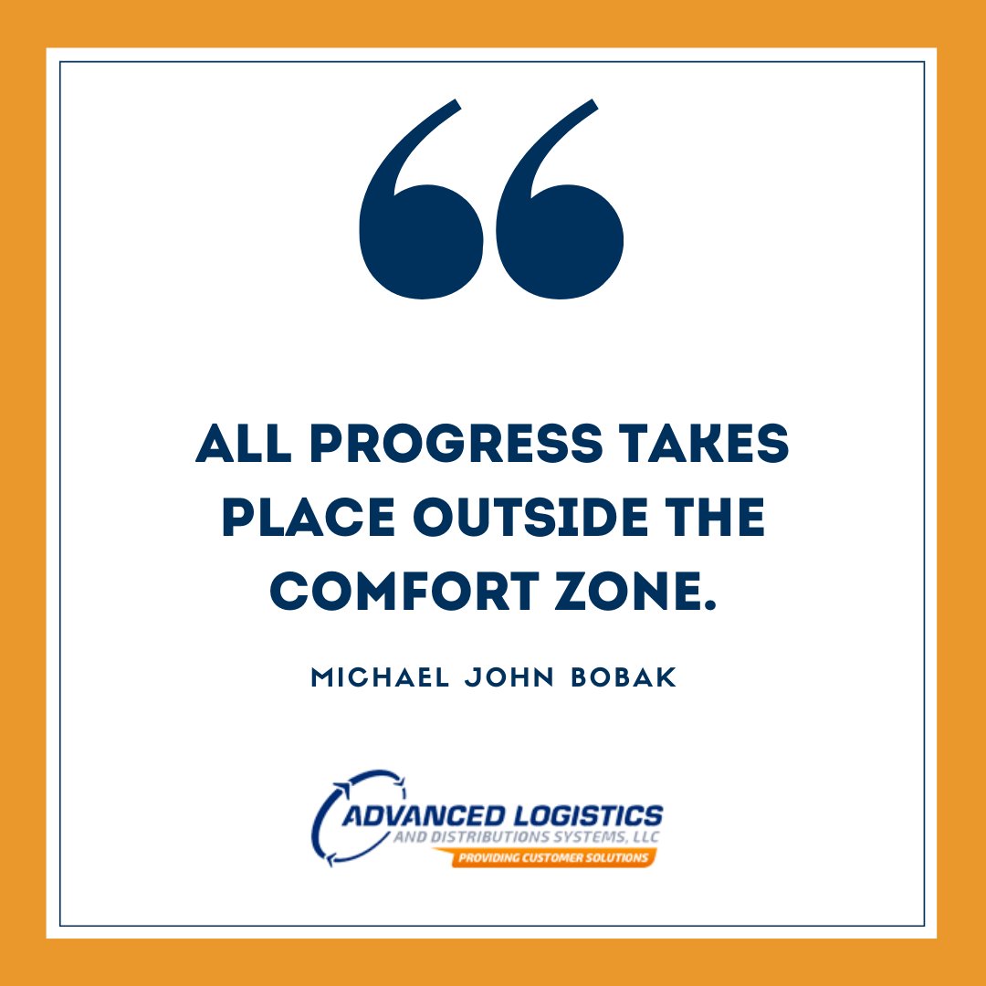 AdvancedLog's tweet image. 🥇Happy #motivationmonday to all of you! If you want to succeed, remember that we have to push ourselves out of our comfort zone.
-
🧐What steps are you taking to reaching your goals?
-
#advancedlogistics #distribution #logistics #sacramento #global #local #national