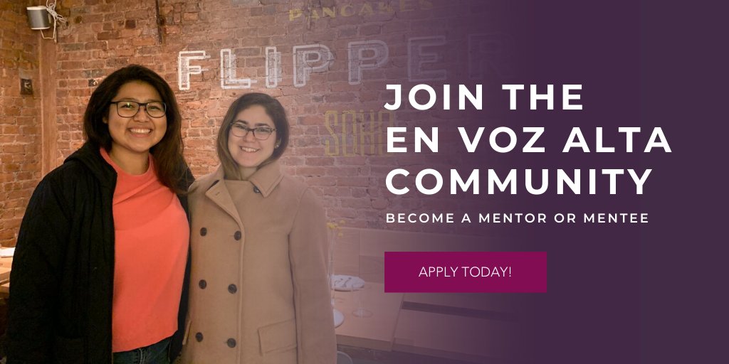 WomensAction's tweet photo. Registration is now open for the En Voz Alta mentor program Spring 2020 cohort. Please share with friends and colleagues who may be interested! #EnVozAlta #WomenPowerPeace

More info: https://t.co/Q36dpI9qSY 
Application: https://t.co/y8RLeoMDDU https://t.co/9FUdycmFgG