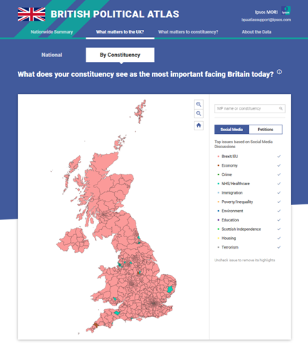 keiranpedley's tweet photo. Introducing the UK Political Atlas.

We've been working on a tool that allows you to look at what people are saying on social media nationally and at a constituency level. 

You can find a link below.

https://t.co/gIHq0jnOdh

Let's look at what it can do &amp; some findings #GE2019 https://t.co/LXX0hhdjAn