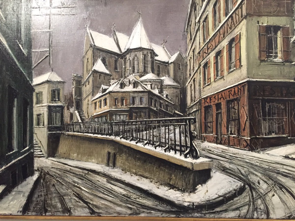 #BernardBuffet #art #neige