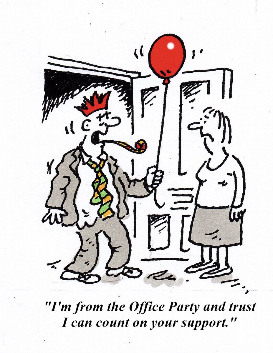 Ncknwmn's tweet image. A gag for ⁦@thesundaytimes⁩ #elections2019 #office #partytime