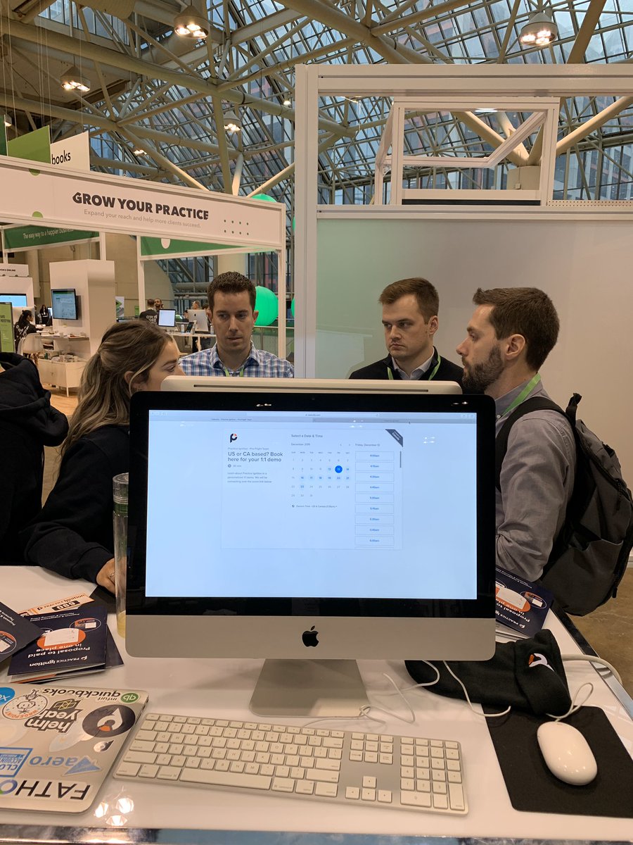 mckanas's tweet photo. Have you booked your .@ignitionapp demo yet?? NO? Be like these fine gents and come by our booth (G4) to learn more and book that demo! #QBConnect https://t.co/UTaAQ7pFwr