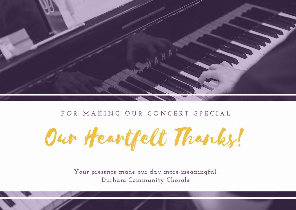 durhamchorale's tweet photo. And We Rocked!! Thank YOU all; concert-goers, family, friends, supporters, volunteers and everyone else who came to our concert last Saturday! It is truly a joy to perform for such a wonderful audience. 
See you again at our next event; Spring Concert, Sat, April 25, 3:30 pm. https://t.co/wcPyT76Uga
