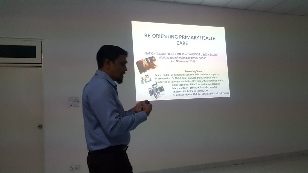FAAFUHOSPITAL's tweet photo. Re-Orient Primary Health Care presentation
by Dr Abdul Azeez Hameed https://t.co/We4PDxmHkN