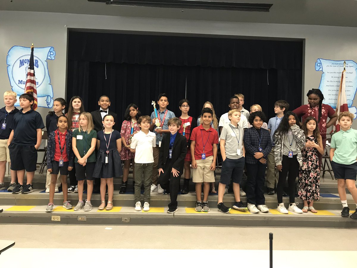 All of the Contestants did an amazing job!  Congratulations students!